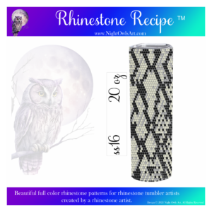 Snake Skin 1 ss16 1 Rhinestone Recipe